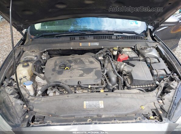 3FA6P0HD3JR199694 2018 FORD FUSION Серый Вид сзади