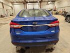 2018 Ford Fusion Se Синий vin: 3FA6P0HD3JR215750