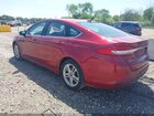 2018 Ford Fusion Se Красный vin: 3FA6P0HD3JR223427