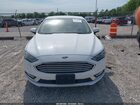 2018 Ford Fusion Se White vin: 3FA6P0HD3JR240941