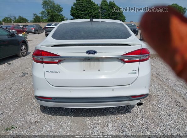 3FA6P0HD3JR240941 2018 FORD FUSION White 
