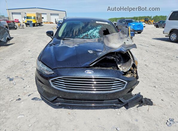 3FA6P0HD3LR121953 2020 FORD FUSION Черный Вид спереди