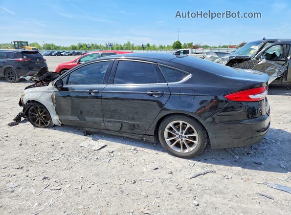 3FA6P0HD3LR121953 2020 FORD FUSION Черный Задняя левая четверть