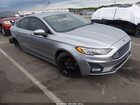 2020 Ford Fusion Se Silver vin: 3FA6P0HD3LR155911