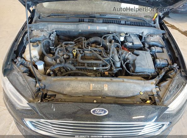 3FA6P0HD3LR256060 2020 FORD FUSION Черный Вид сзади