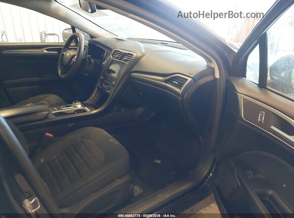 3FA6P0HD3LR256060 2020 FORD FUSION Черный Вид салона спереди