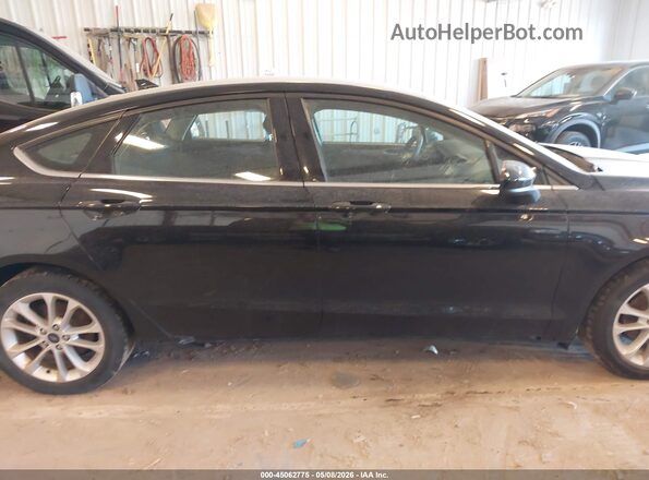 3FA6P0HD3LR256060 2020 FORD FUSION Черный Вид задней части салона