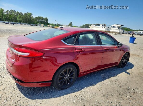 3FA6P0HD4HR106594 2017 FORD FUSION Burgundy Trasero derecho