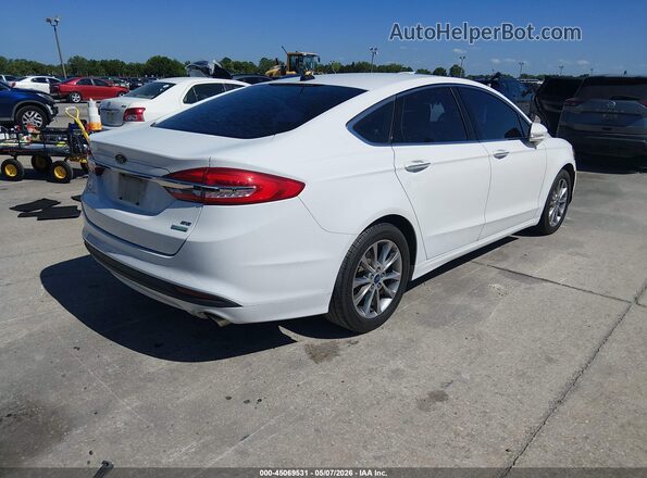 3FA6P0HD4HR375596 2017 FORD FUSION Белый Задняя правая четверть