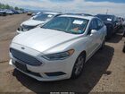 2018 Ford Fusion Se White vin: 3FA6P0HD4JR160130