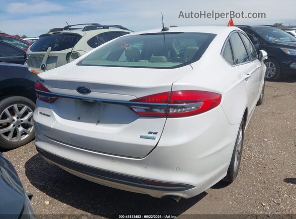 3FA6P0HD4JR160130 2018 FORD FUSION White 