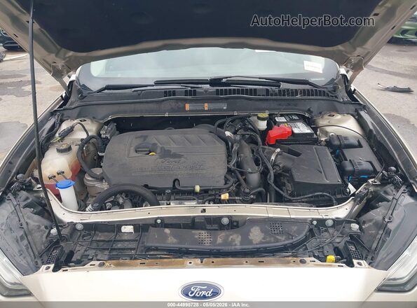 3FA6P0HD4JR201923 2018 FORD FUSION Бежевый Вид сзади