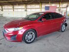 2020 Ford Fusion Se Red vin: 3FA6P0HD4LR113408
