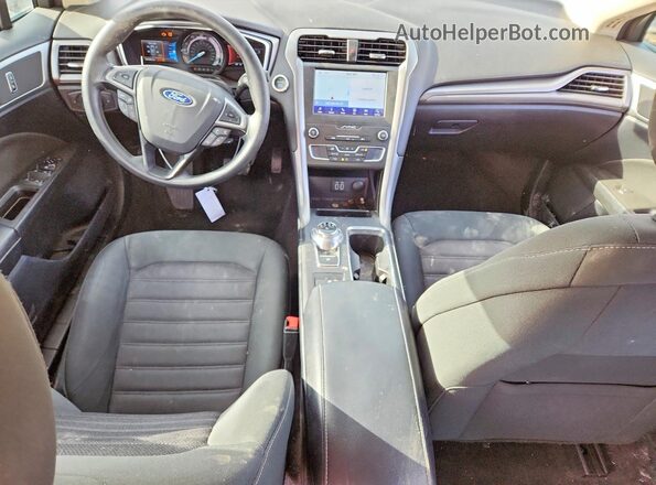 3FA6P0HD4LR130077 2020 FORD FUSION White Widok deski rozdzielczej