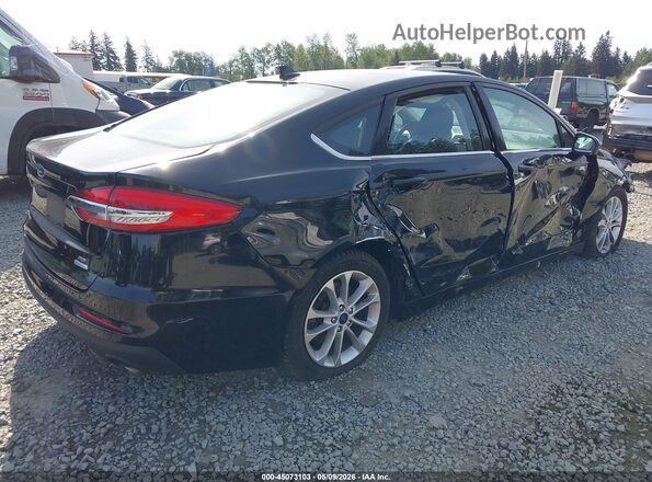 3FA6P0HD4LR136090 2020 FORD FUSION Черный Задняя правая четверть