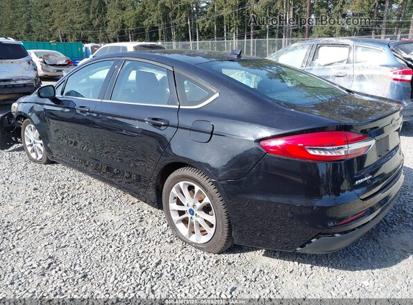 3FA6P0HD4LR136090 2020 FORD FUSION Черный Задняя левая четверть