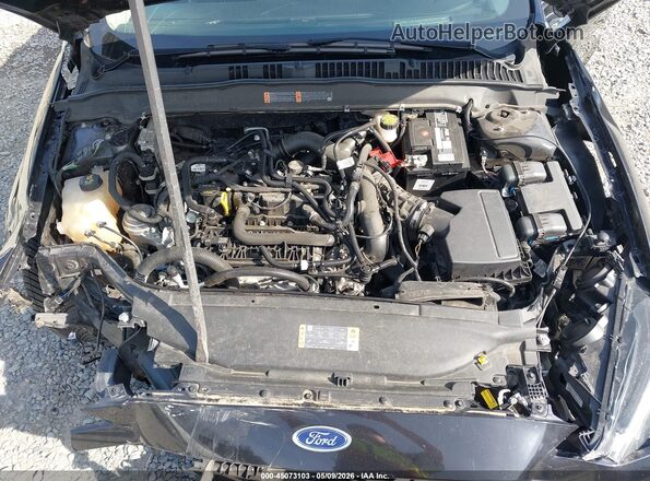 3FA6P0HD4LR136090 2020 FORD FUSION Черный Вид сзади