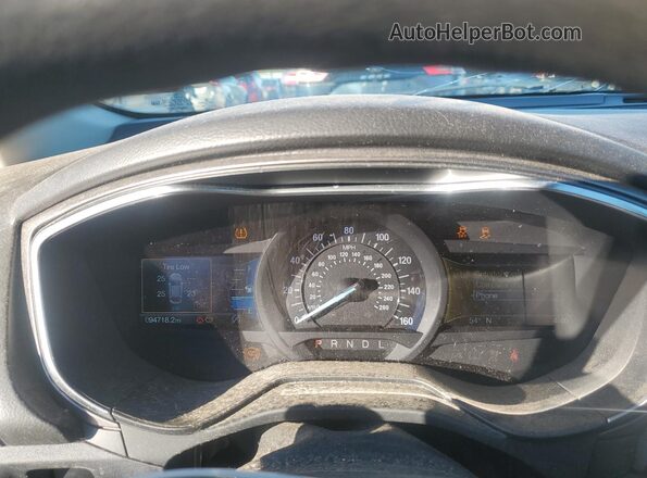 3FA6P0HD4LR232124 2020 FORD FUSION White ხელსაწყოთა პანელის ხედი