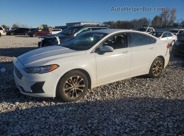 3FA6P0HD4LR232124 2020 FORD FUSION White წინა მარცხენა ხედი სამი მეოთხედიდან