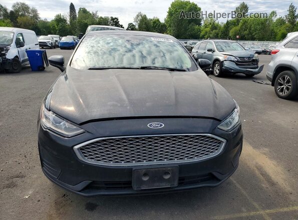 3FA6P0HD4LR256391 2020 FORD FUSION Синий Вид спереди