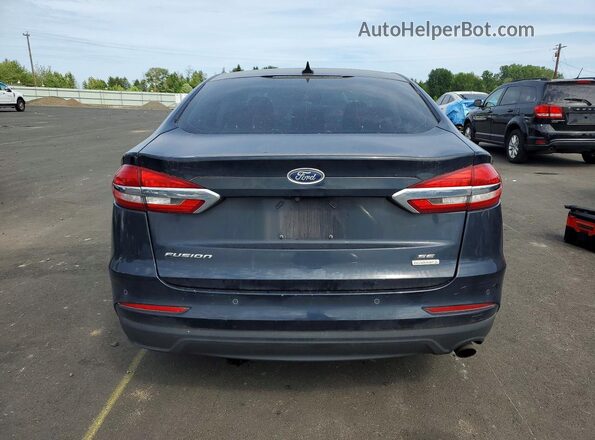 3FA6P0HD4LR256391 2020 FORD FUSION Синий Вид сзади