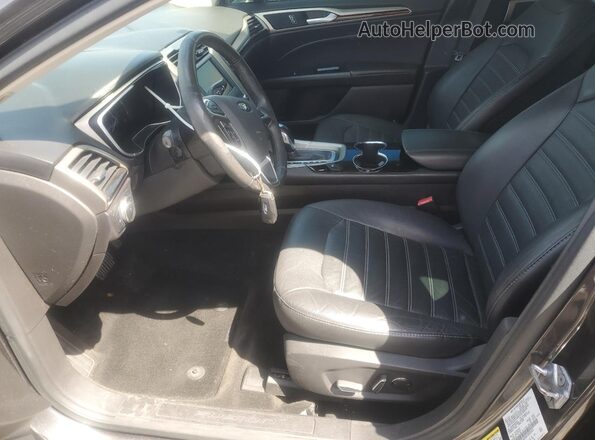 3FA6P0HD5GR324221 2016 FORD FUSION Серый Вид салона спереди