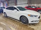 2017 Ford Fusion Se Белый vin: 3FA6P0HD5HR287415