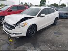 2018 Ford Fusion Se Белый vin: 3FA6P0HD5JR229102