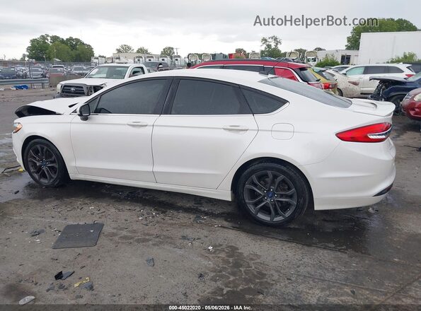 3FA6P0HD5JR229102 2018 FORD FUSION Белый Панорамный вид салона 360°