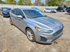 2020 Ford Fusion Se Серебряный vin: 3FA6P0HD5LR213260