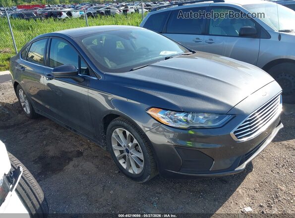 3FA6P0HD5LR221469 2020 FORD FUSION Серый Передняя правая четверть