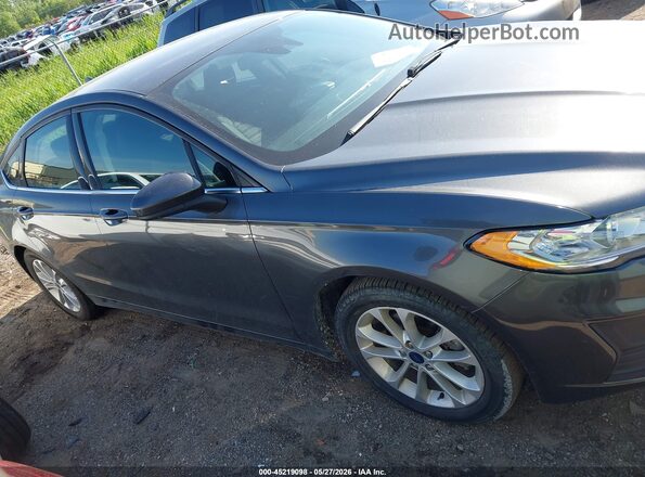 3FA6P0HD5LR221469 2020 FORD FUSION Серый Вид задней части салона