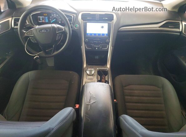 3FA6P0HD5LR225568 2020 FORD FUSION Синий Вид панели приборов