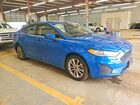2020 Ford Fusion Se Синий vin: 3FA6P0HD5LR225568