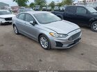 2020 Ford Fusion Se Silver vin: 3FA6P0HD5LR254603