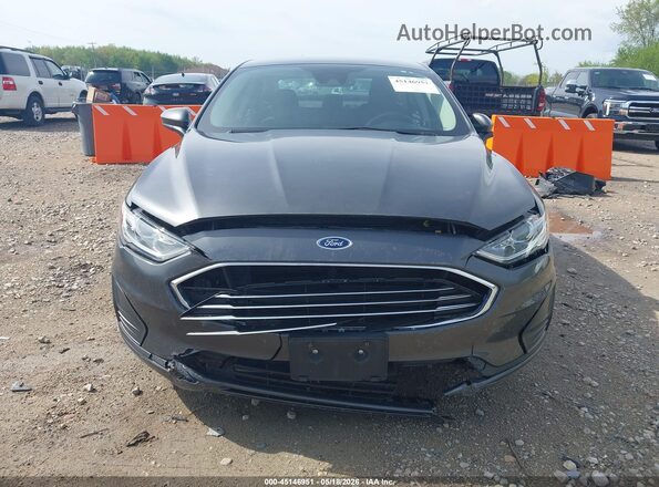 3FA6P0HD5LR262054 2020 FORD FUSION Черный Вид задней части салона