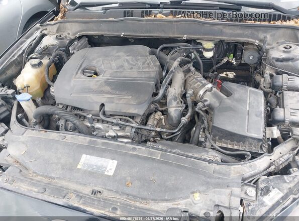 3FA6P0HD6GR258245 2016 FORD FUSION Black Widok z tyłu