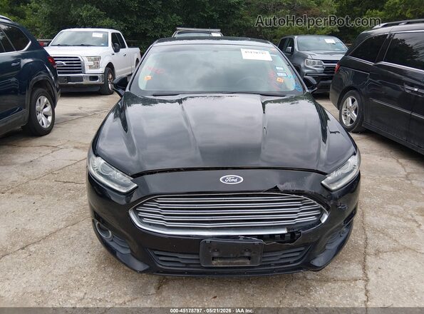 3FA6P0HD6GR258245 2016 FORD FUSION Black Widok zestawu wskaźników