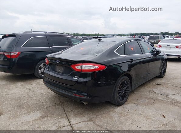 3FA6P0HD6GR258245 2016 FORD FUSION Black Tył prawy