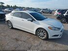 2017 Ford Fusion Se White vin: 3FA6P0HD6HR154646