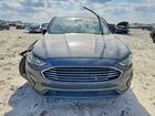 2020 Ford Fusion Se Gray vin: 3FA6P0HD6LR102880