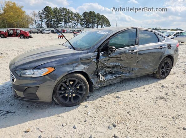 3FA6P0HD6LR102880 2020 FORD FUSION Gray წინა მარცხენა ხედი სამი მეოთხედიდან