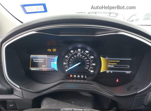 3FA6P0HD6LR126001 2020 FORD FUSION Серый Вид задних сидений