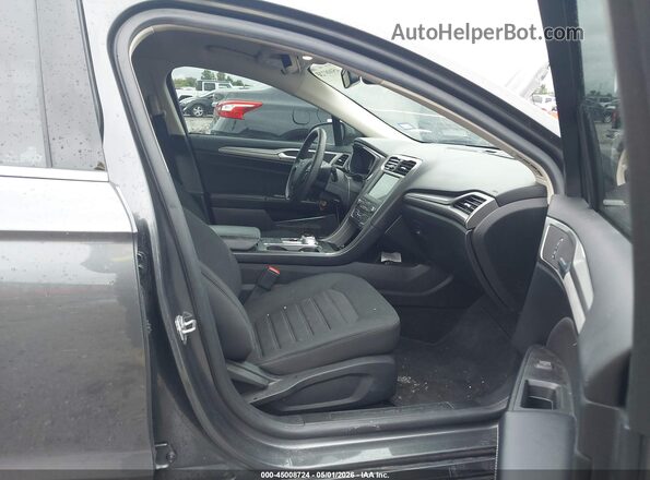 3FA6P0HD6LR126001 2020 FORD FUSION Серый Вид салона спереди