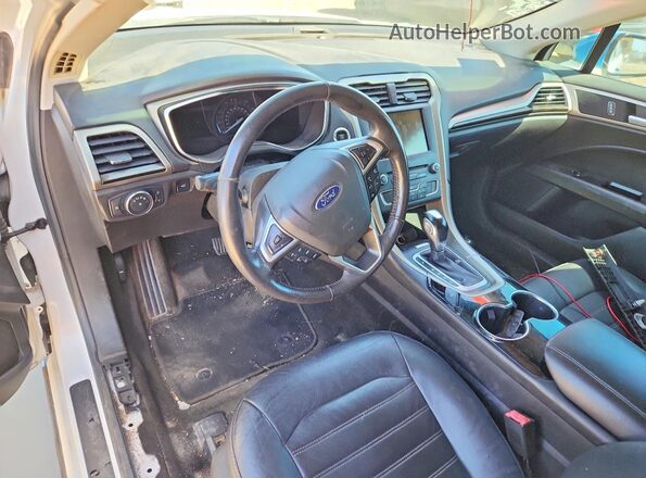 3FA6P0HD7GR274874 2016 FORD FUSION Белый Вид панели приборов
