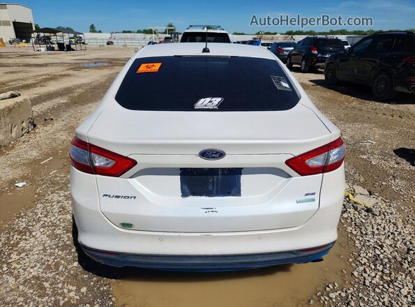 3FA6P0HD7GR274874 2016 FORD FUSION Белый Вид сзади