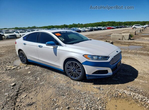 3FA6P0HD7GR274874 2016 FORD FUSION Белый Передняя правая четверть