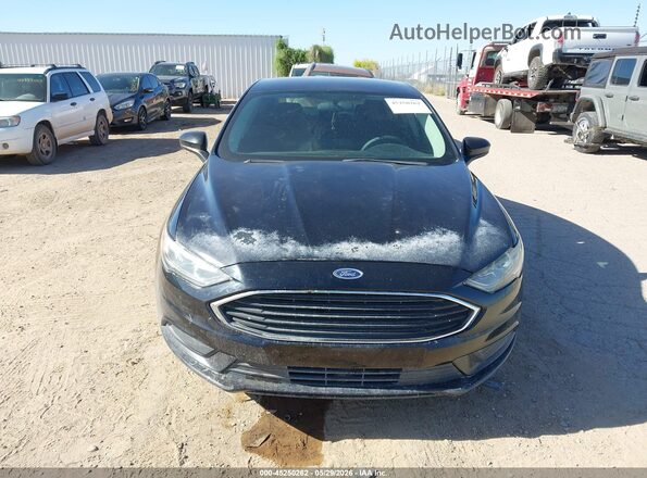 3FA6P0HD7HR190278 2017 FORD FUSION Черный Вид щитка приборов