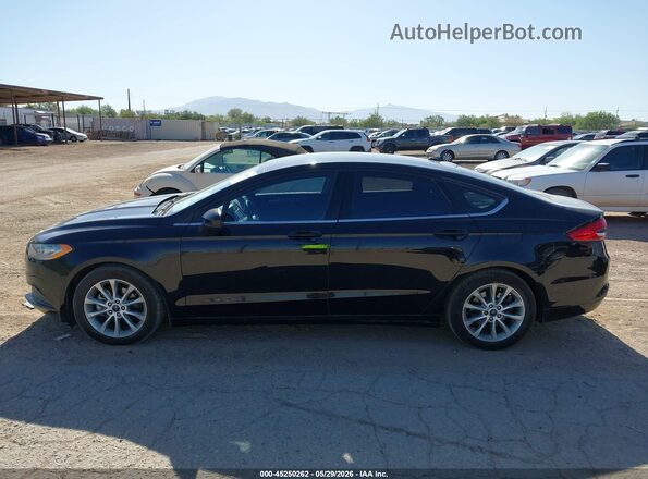 3FA6P0HD7HR190278 2017 FORD FUSION Черный Панорамный вид салона 360°