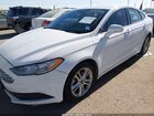 2018 Ford Fusion Se White vin: 3FA6P0HD7JR171249